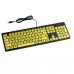 Clevy ClearKeys Low Vision Keyboard Clevy ClearKeys Low Vision Keyboard