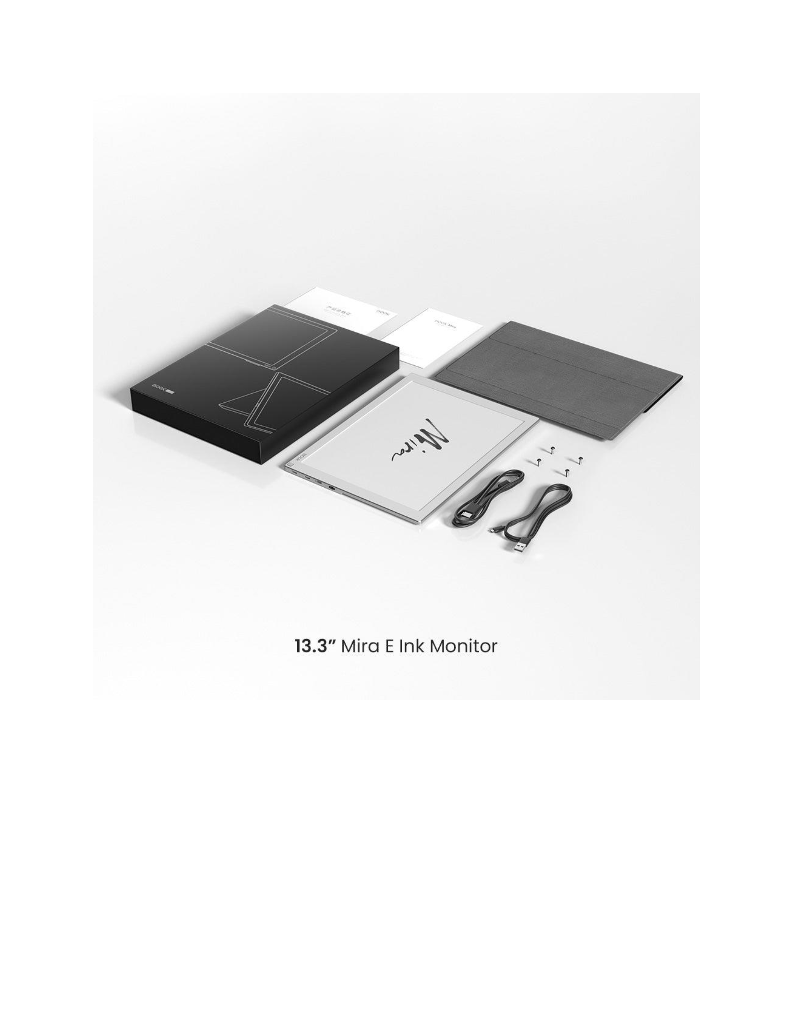 E Ink Secondary Monitor BOOX Mira 13.3